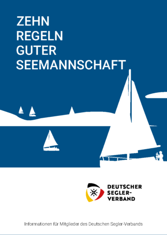 Flyer „Zehn Regeln guter Seemannschaft“