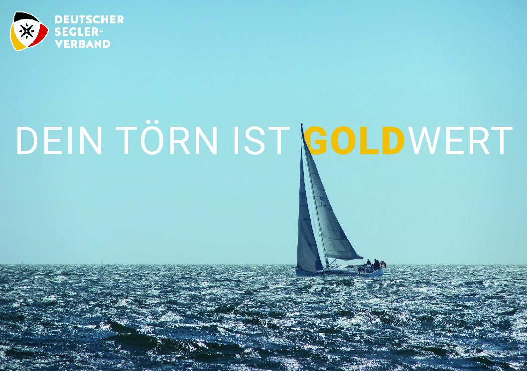 Produktbild: Postkarte "Dein Törn ist Gold wert"